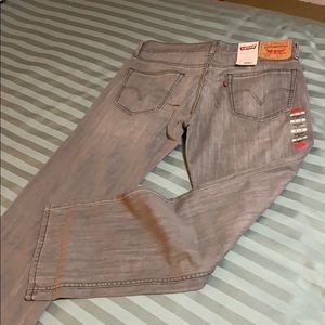Levi Strauss 559 gray jeans